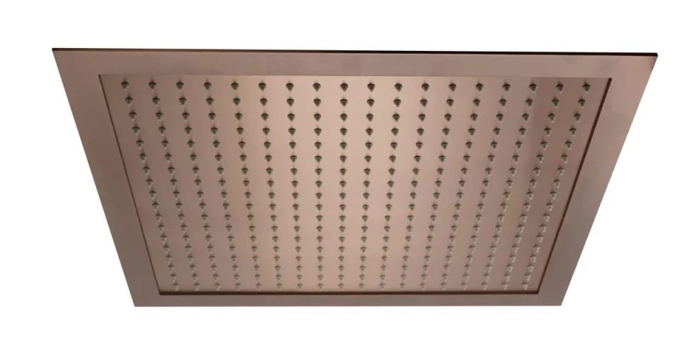 Just Taps HIX Shower Head Ceiling Mounted in Brushed Bronze  product image - Image 1