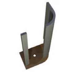 Abacus Elements Curva 1 Cubicle Left Hand