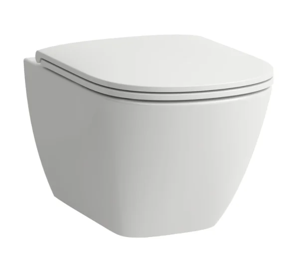 Laufen Lua Rimless Wall Hung Pan - White
