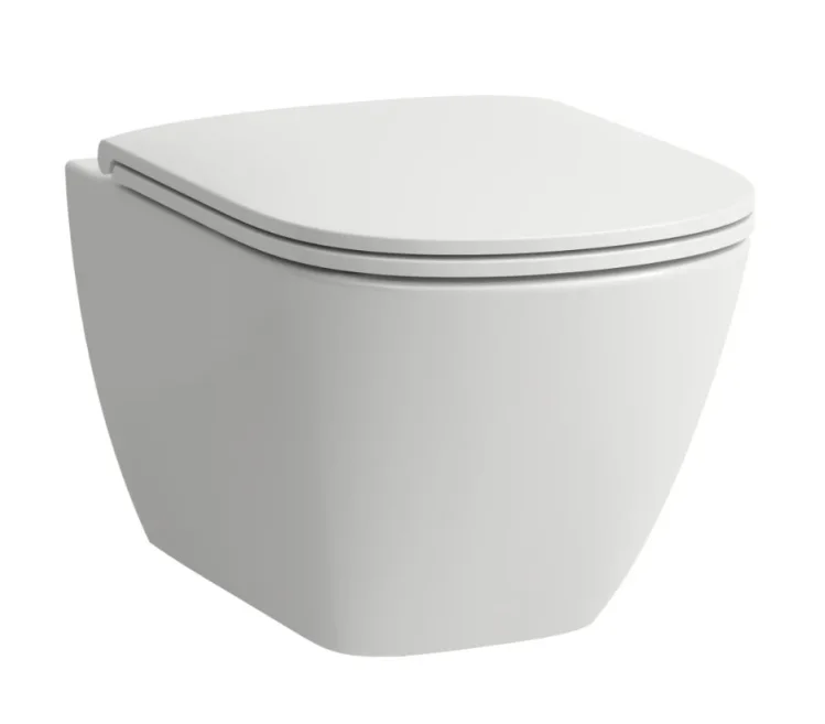 Laufen Lua 520 X 360mm - Rimless Wall Hung Pan - White product image - Image 1