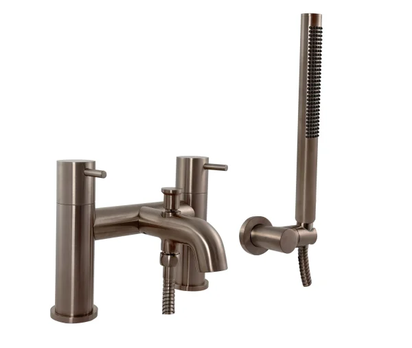 Vos Shower Mixer with Kit - Brushed Bronze 