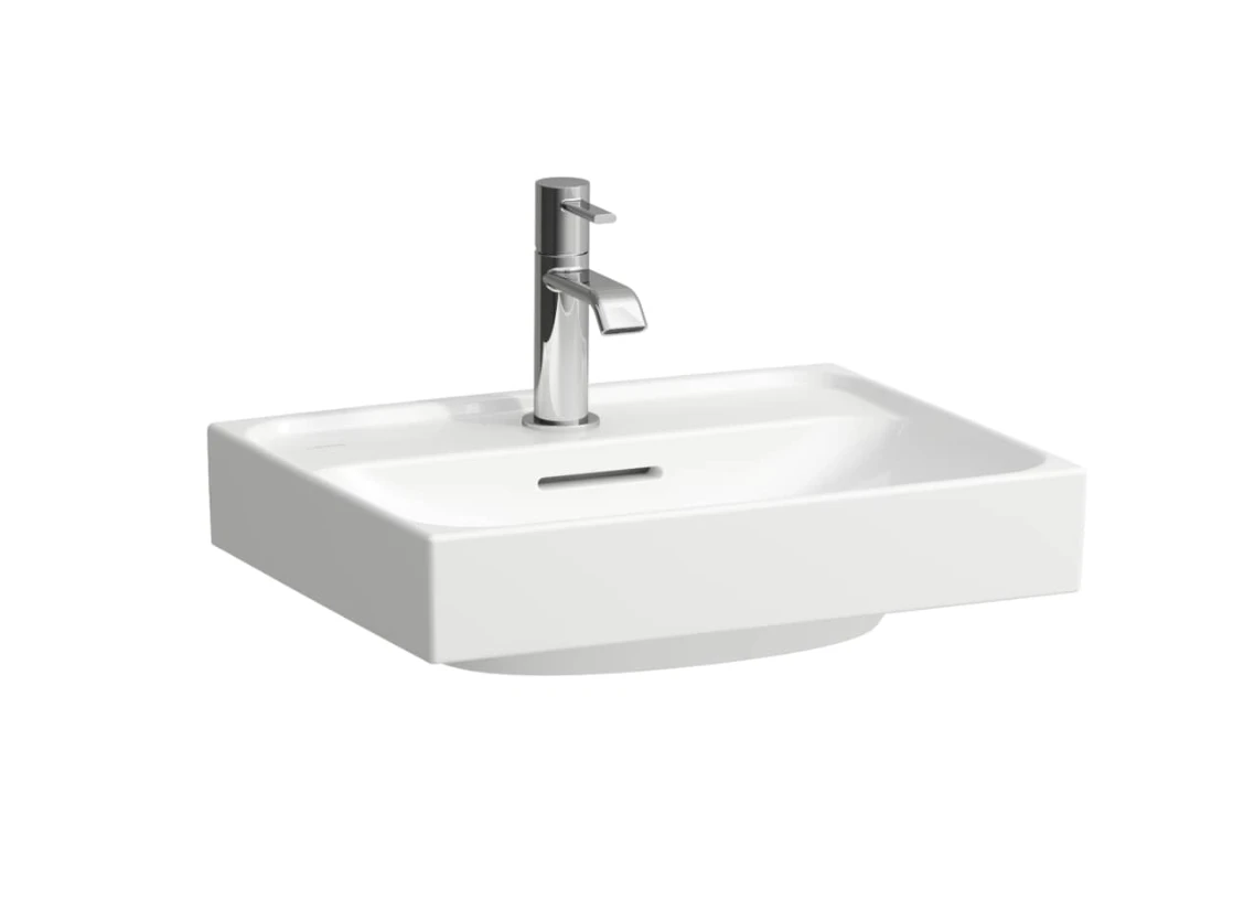 Laufen Meda Small Washbasin 450 X 340mm - 1 Tap Hole - White