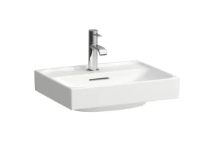 Laufen Meda Small Washbasin 450 X 340mm - 1 Tap Hole - White