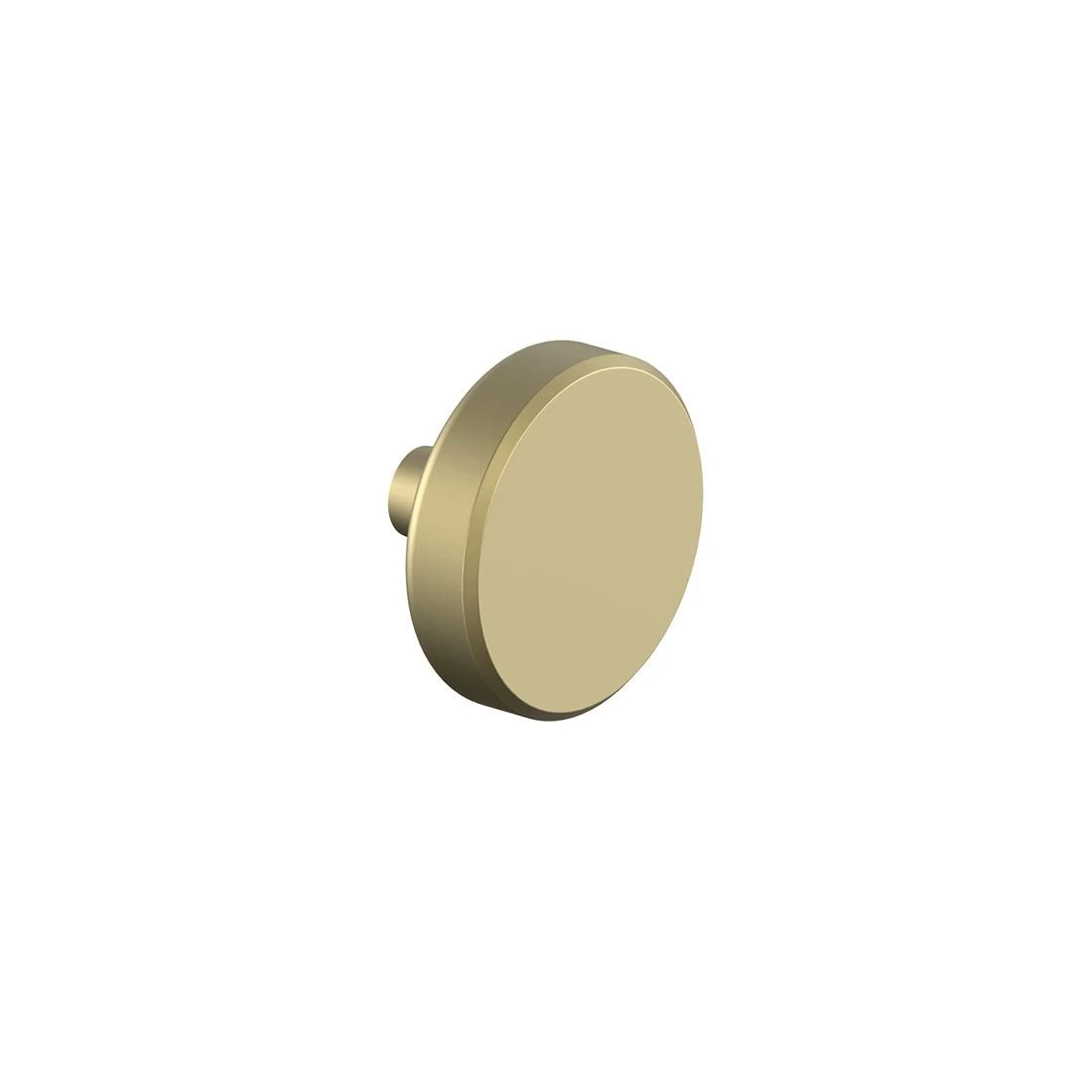 Vado Safari Smooth Knob Handle Satin Brass