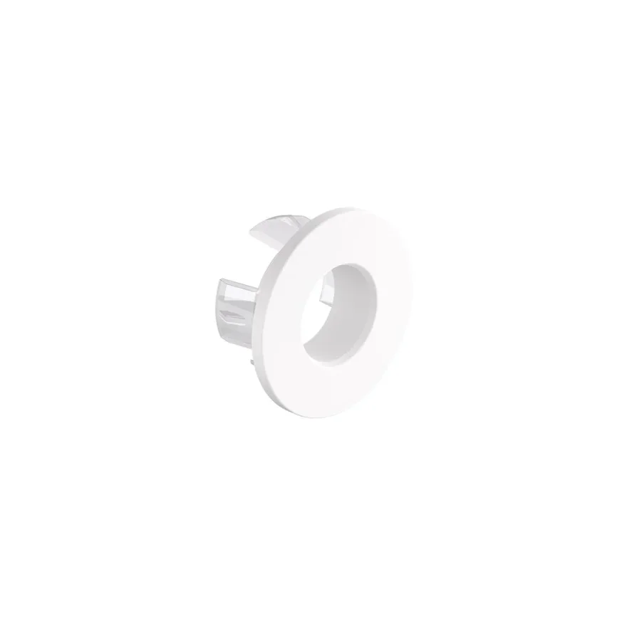 Vado Ceramic Basin Overflow Cover Matt White product image - Image 1