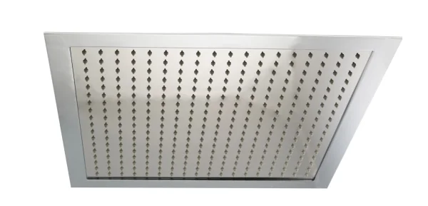 Hix Ceiling Mounted Shower Head Chrome 400 x 400mm 