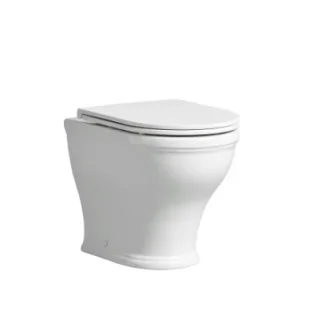 Tavistock Lansdown Short Projection Back To Wall Pan Btw - White product image - Image 1