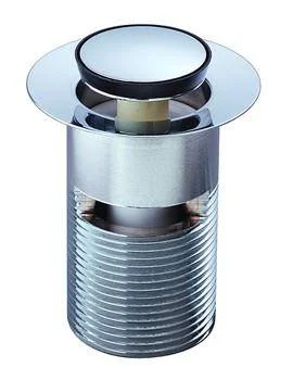 Tavistock Slotted Sprung Basin Waste 75mm - Chrome