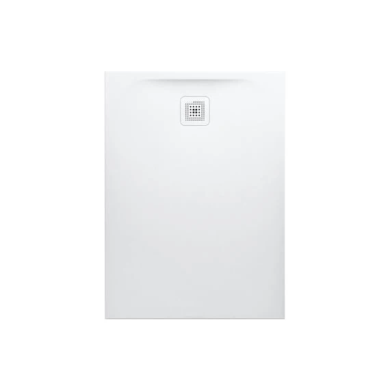 Laufen Marbond Rectangular Tray 1100 X 800mm Drain On Short Side - White