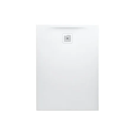 Laufen Marbond Rectangular Tray 1100 X 800mm Drain On Short Side - White product image - Image 1