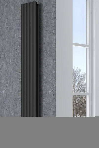 Reina Neva Designer Radiator - 1500 X 413 Double White