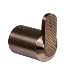 Neo Single Robe Hook Brushed Bronze