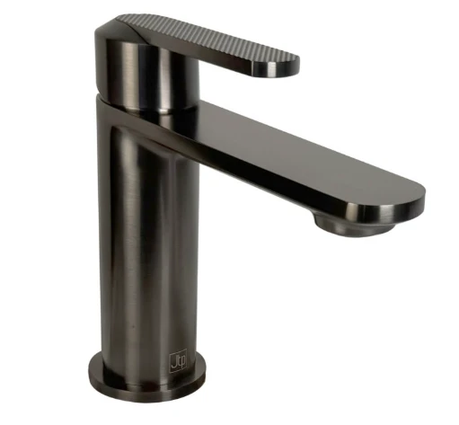 Neo Single Lever Basin Mixer Brushed Black