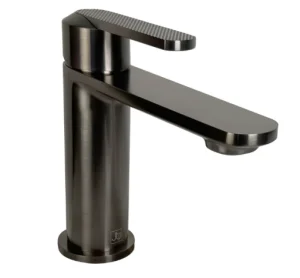 Neo Single Lever Basin Mixer Brushed Black