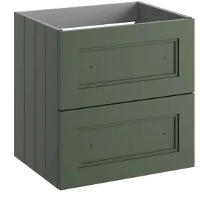 Hib Kingsbury 60cm Wall Hung Unit Heritage Green