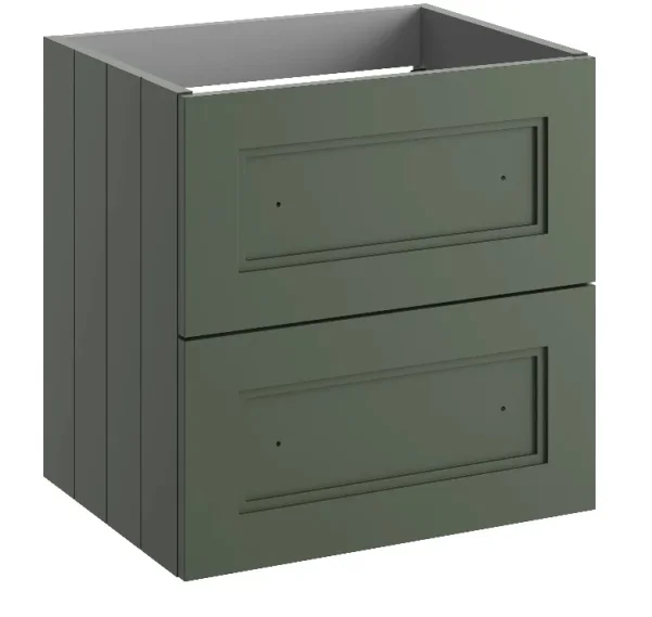 Hib Kingsbury 60cm Wall Hung Unit Heritage Green product image - Image 1