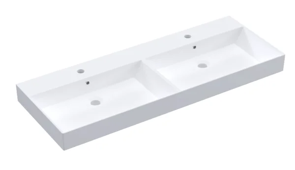 Hib Vanya 120cm Wh Ceramic Basin White