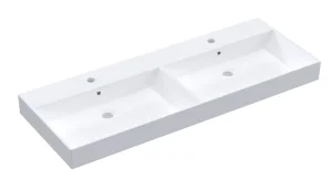 Hib Vanya 120cm Wh Ceramic Basin White