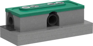 Hansgrohe Ubox Universal Base Set For Finish Sets For Standard Installation