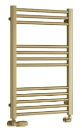 Reina Ottone Brushed Brass 800 X 500 Towel Rail product image - Image 1