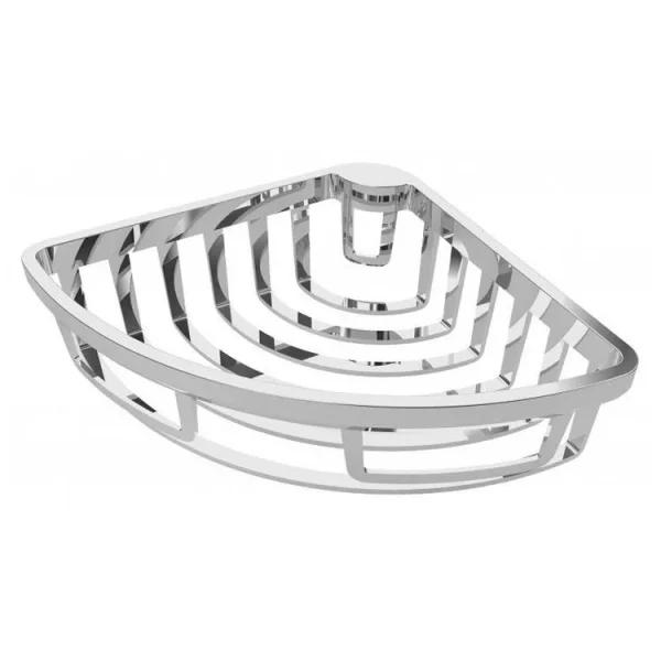 Vado Basket Removable Corner Wall Mounted Chrome product image - Image 1