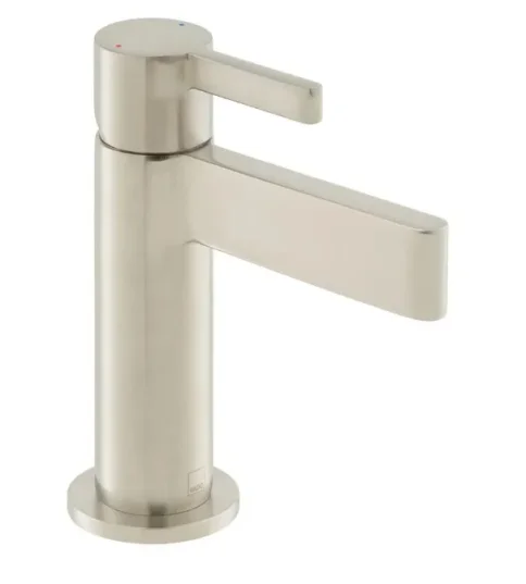 Vado Individual Edit Mini Mono Basin Mixer Brushed Nickel product image - Image 1
