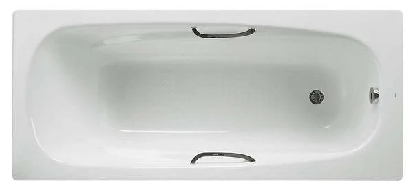 Roca Carla Single Ended Bath 1700 X 700mm 2th Twin Grip - Bath Only (excl. Feet & Grips)