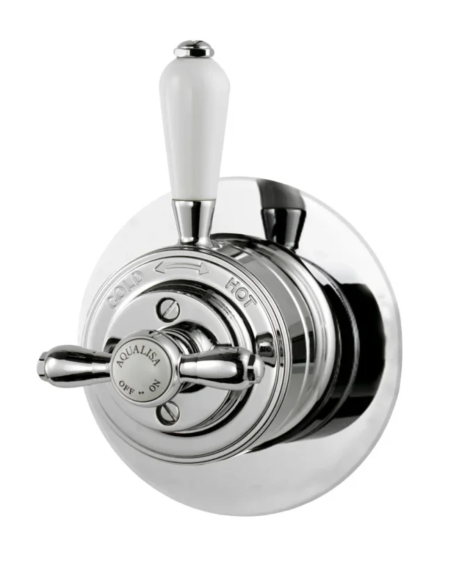 Aqualisa Aquatique Thermostatic Concealed Shower Valve - Chrome product image - Image 1