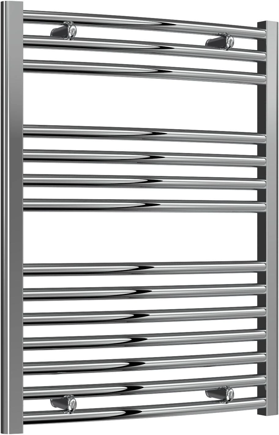 Reina Diva Electric 600 X 800 Towel Radiator Chrome Curved