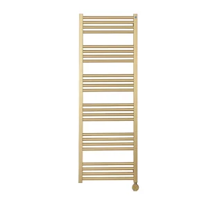 Crosswater Mpro Towel Warmer 480x1380 Electric Brushed Brass