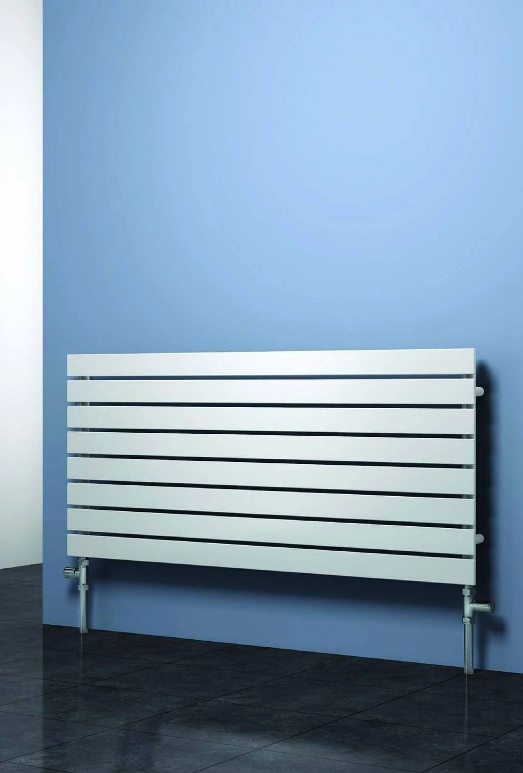 Reina Rione Designer Radiator - 544 X 800 Single White