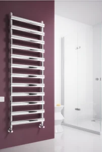 Reina Deno 500X496 Brushed Stainless Steel Towel Rail