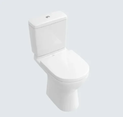 Villeroy & Boch O.novo Washdown Toilet For Close-coupled Toilet-suite, Rimless 360 X 610 Mm product image - Image 1