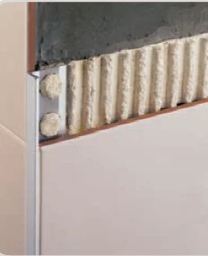 Abacus Flat Tile Trim 8mm Bright Silver