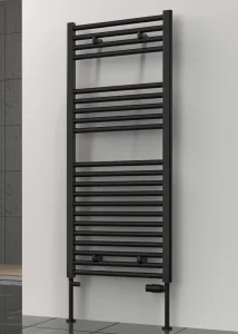 Reina Diva 400 X 1200 Towel Radiator Flat Black