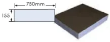 Abacus Elements Concept 140mm Extension product image - Image 1