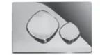 Abacus Easi-plan Mode Flush Plate Chrome product image - Image 1