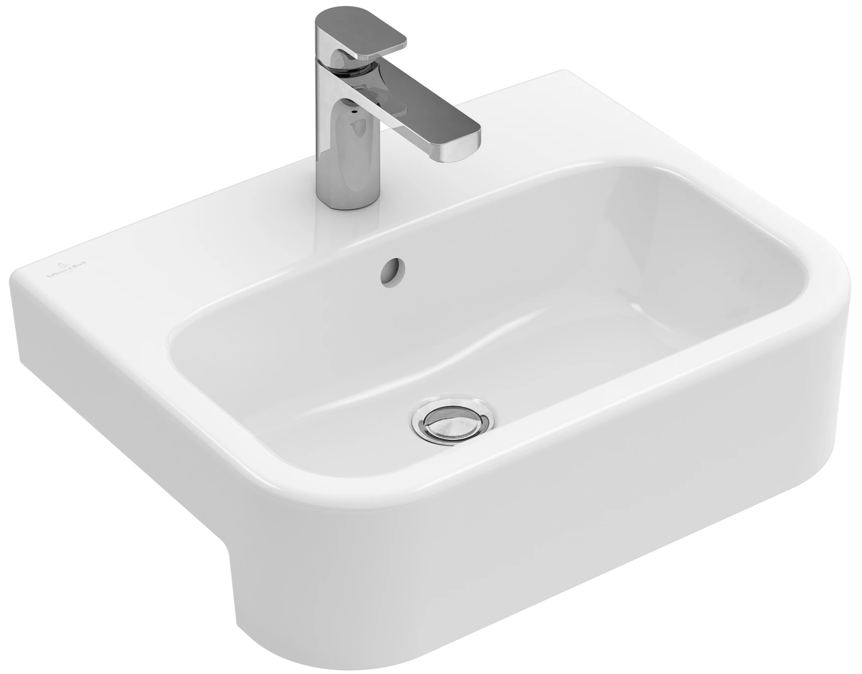 Villeroy & Boch Architectura Semi-recessed Washbasin 550 X 430 Mm