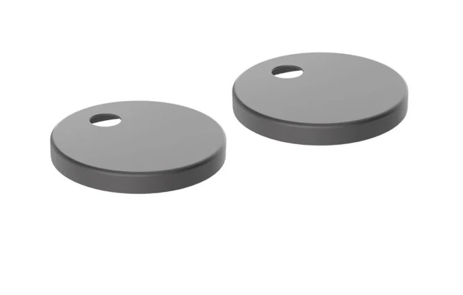Vado Toilet Seat Hinge Cover Plate Pewter