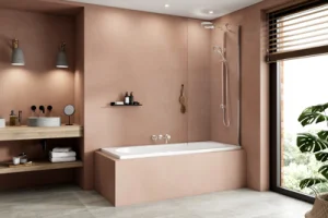 Kudos Ultimate 800mm Bath Screen Glass Panel Only