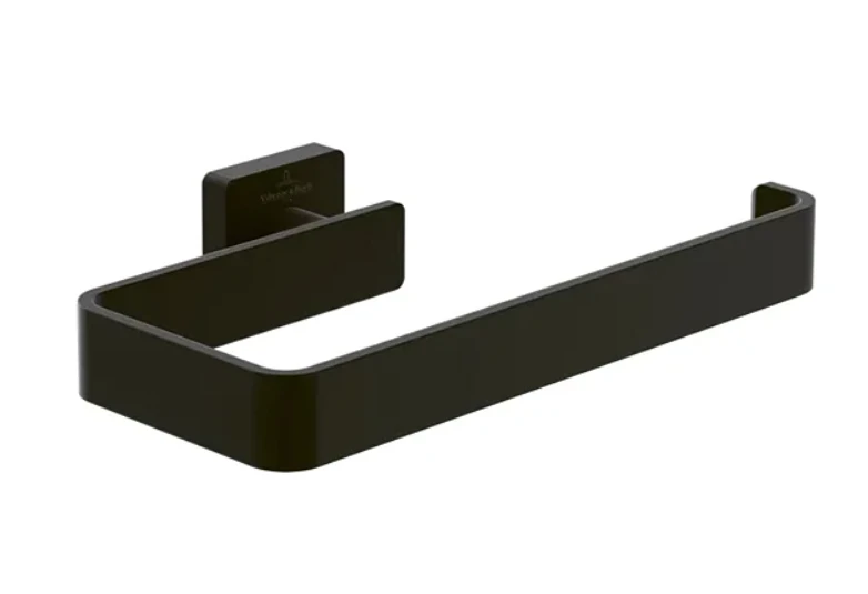 Villeroy & Boch Elements - Striking Towel Rail Matt Black