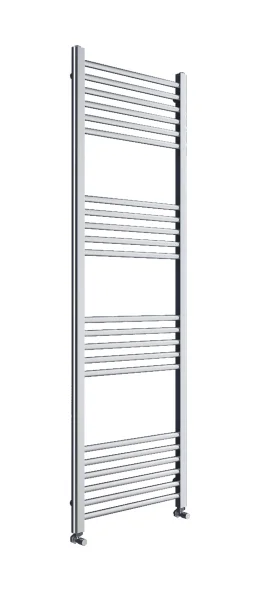 Bayham 1600 x 500mm Straight Towel Rail - Brushed Nickel