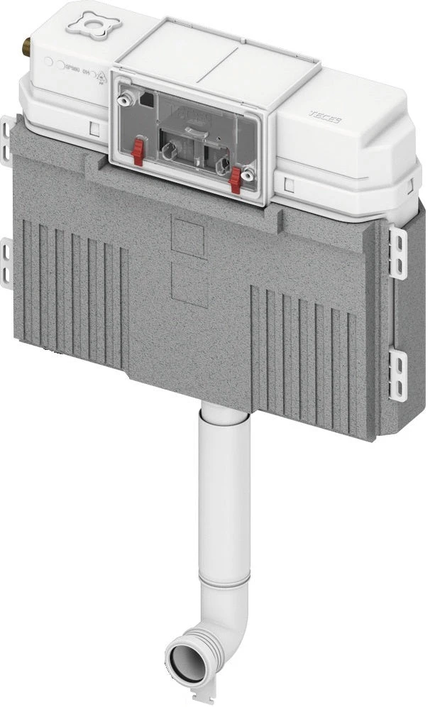 Tece Concealed Cistern, Front And Top Actuation, Brackets, H820