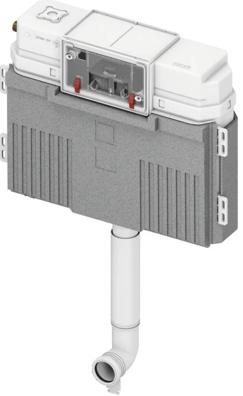 Tece Concealed Cistern, Front And Top Actuation, Brackets, H820 product image - Image 1