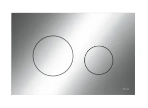 Tece Loop Dual Flush, Plastic, Bright Chrome