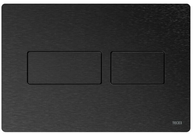 Tece Solid Dual Flush, Brushed Graphite New