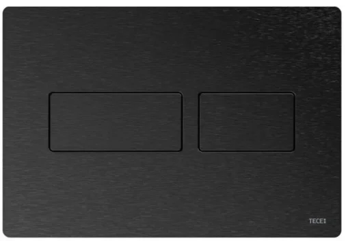 Tece Solid Dual Flush, Brushed Graphite New product image - Image 1