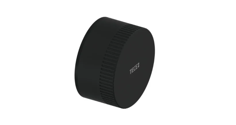 TECE Shower toilet operating knob for water volume control matt black product image - Image 1
