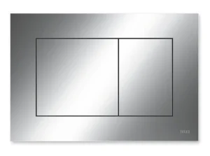 Tece Now Dual Flush Control Plate, Chrome