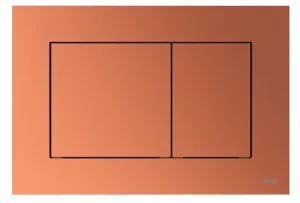 Tece Now Dual Flush Control Plate, Red Bronze New